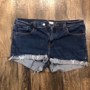 Levi shorts size 10